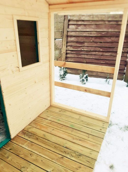 Domek 3×2.5 plus taras 120cm