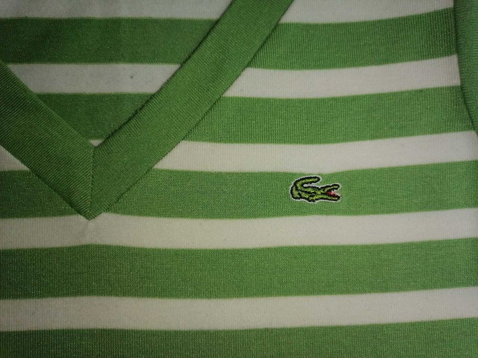 LACOSTE - Koszulka na ramiączkach M taliowana