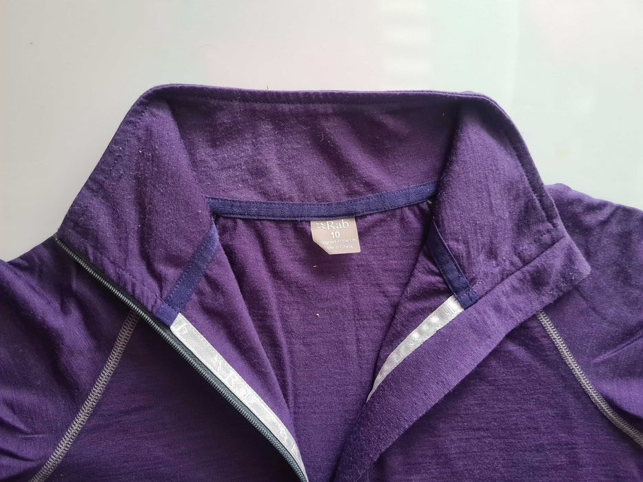 Koszulka termiczna, half zip, merino wool, Rab, r. M