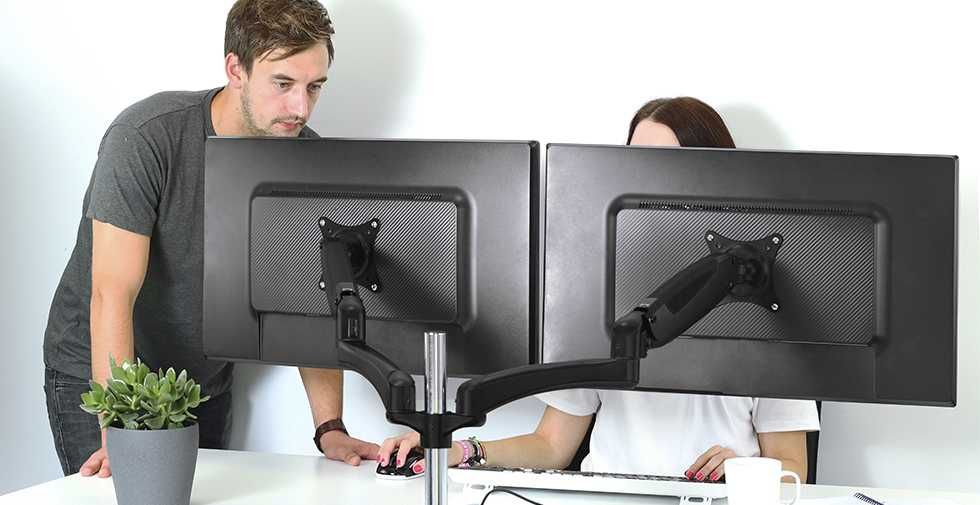 Suporte para Monitores (LED) ARCTIC Z2-3D Gen 3 | Preto