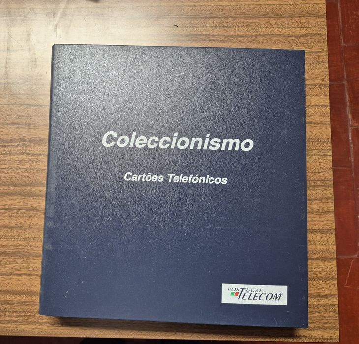 Coleções de cartões telefónicos, sobretudo da Portugal Telecom