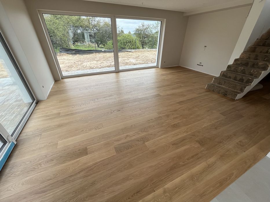 Podłoga Drewniana Dąb Natur, 15x160x2200mm, 4faza, Olejowosk UV x2