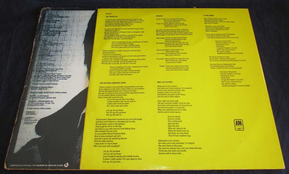 Disco LP Vinil Chris de Burgh Eastern Wind