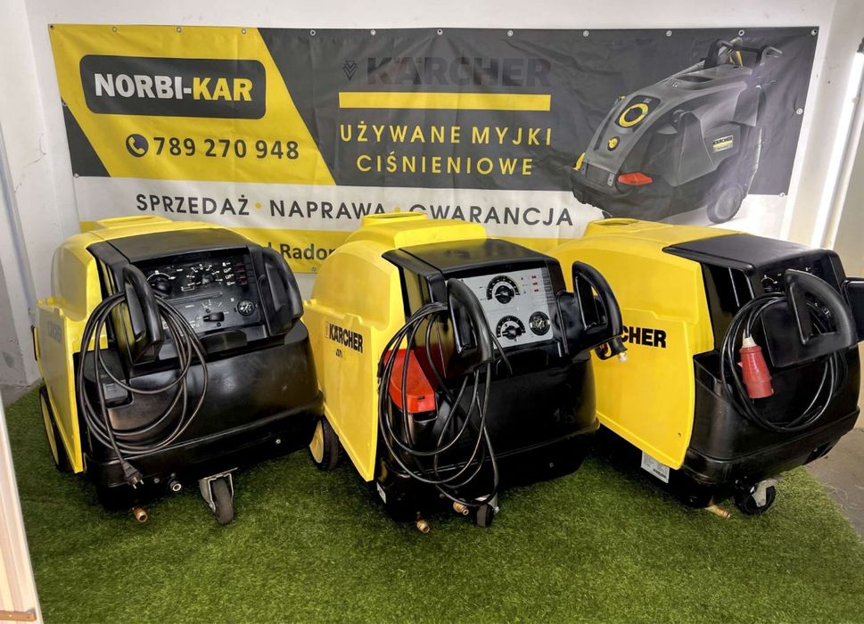Myjki ciśnieniowe Karcher HD HDS • DUŻY WYBÓR ! 400V 230V 180bar