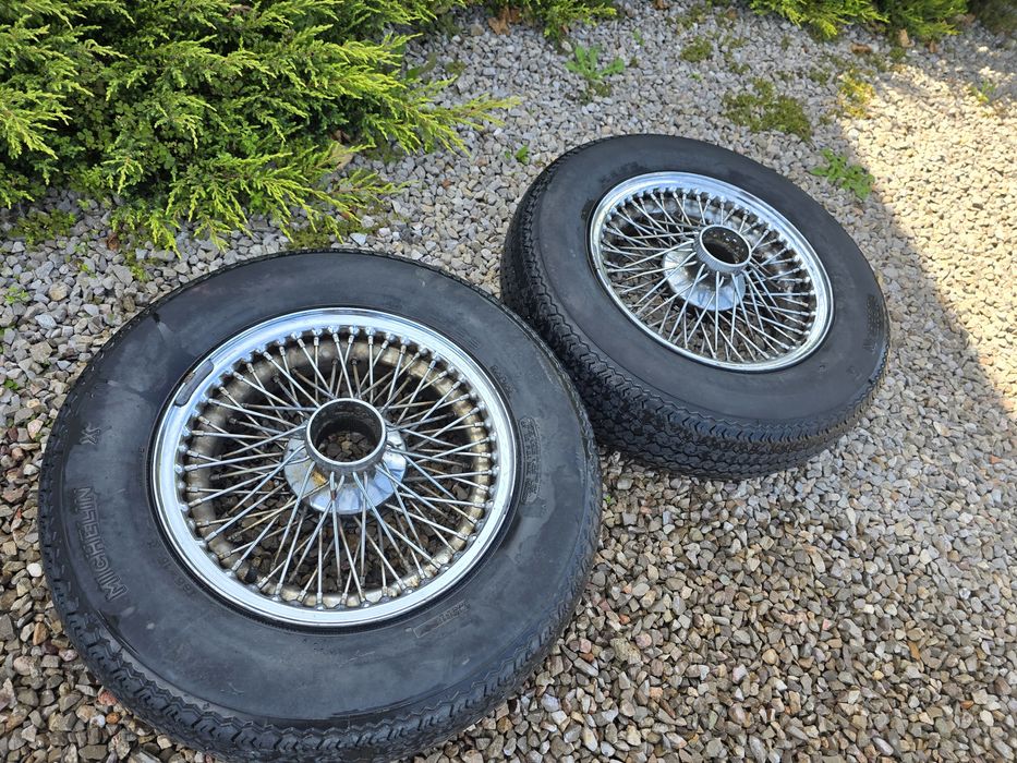 Koła szprychowe felgi stare jaguar austin MG t