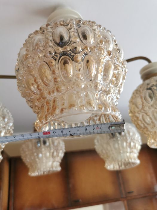 Żyrandole Art-Deco PRL