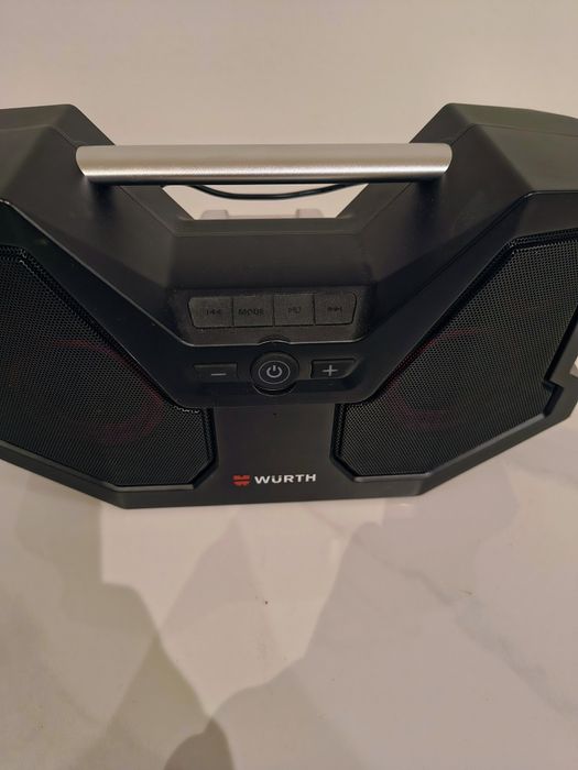 Radio budowlane - głośnik Wurth, Bluetooth, USB