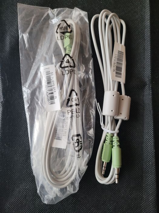 Кабель AUX-AUX (аудіо) 3,5 jek