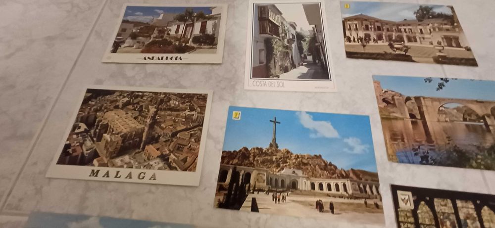 Postais de Espanha Antigos – Não Circulados