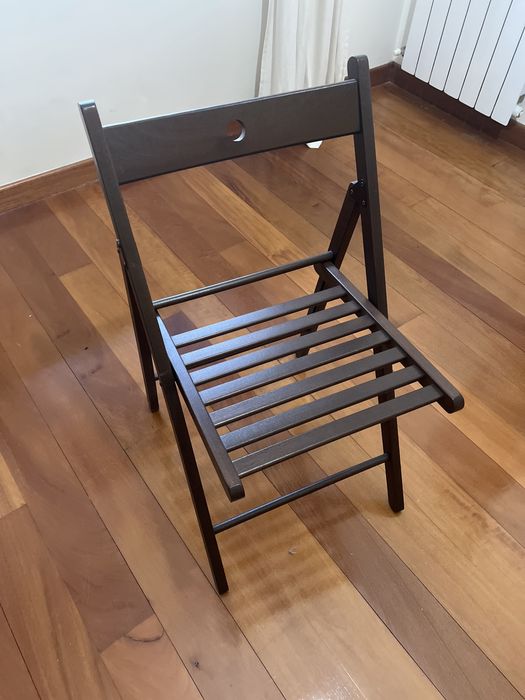 Cadeira madeira desdobravel