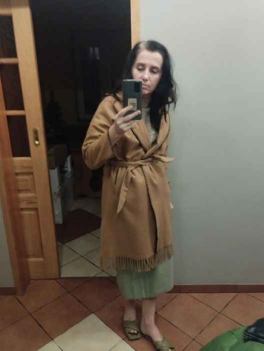 Płaszczyk vrązowy rozmiar 40