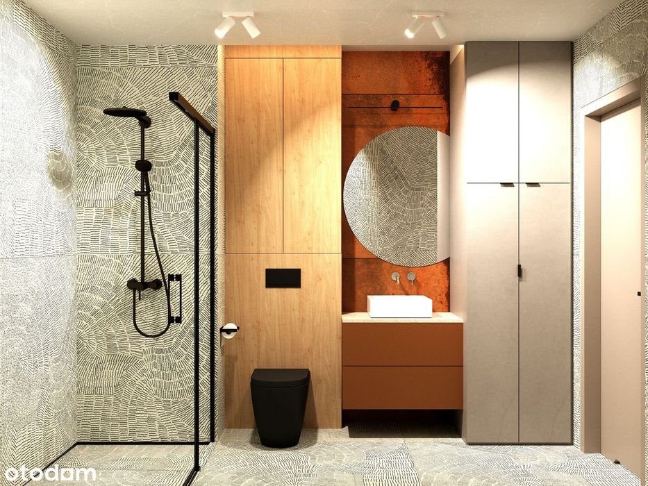 Nowoczesny Apartament z Dwoma Balkonami w Centrum - 3 Pokoje