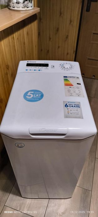 Pralka automatyczna candy. Wsad od góry . Używana.