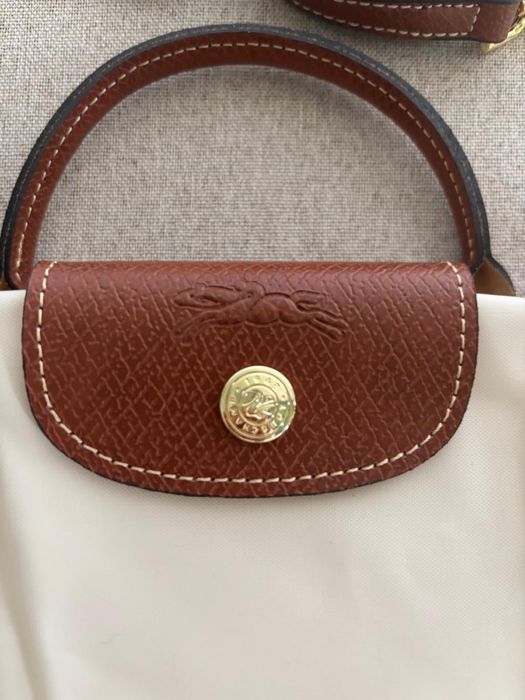 Bolsa Longchamp Le pliage bege