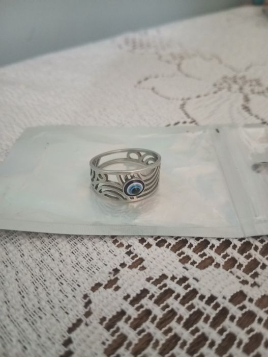 Pierścionek z motywem Oko Proroka
