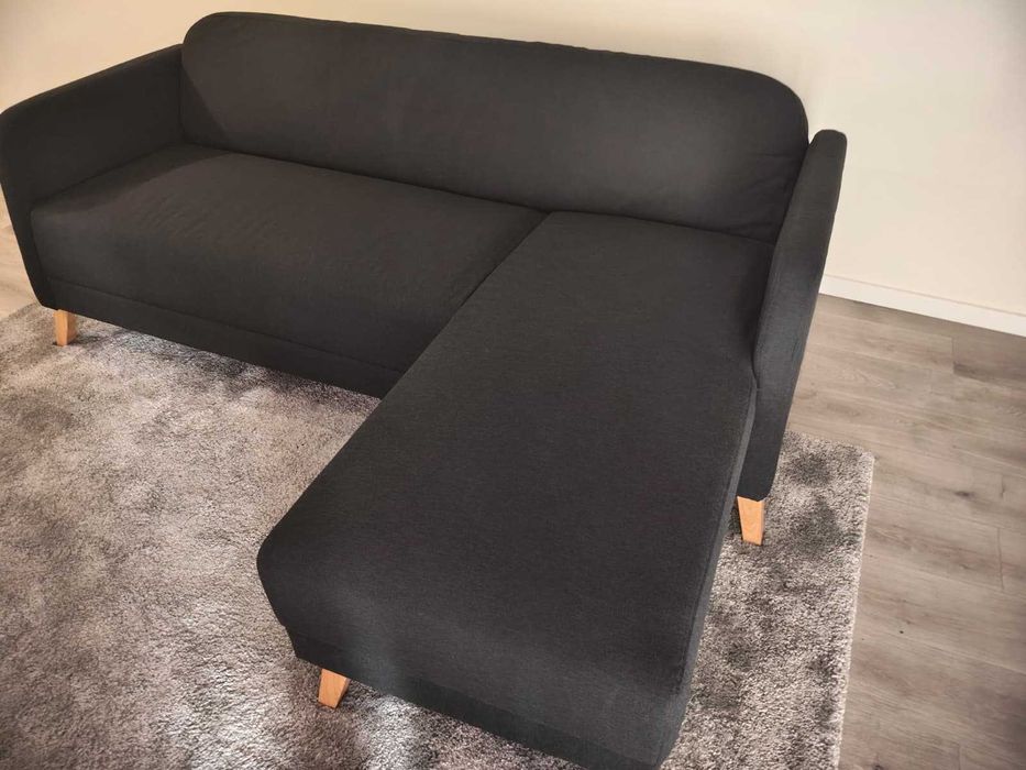Sofá "Linanas" Ikea 3 lugares com chaise longue, capa incluída