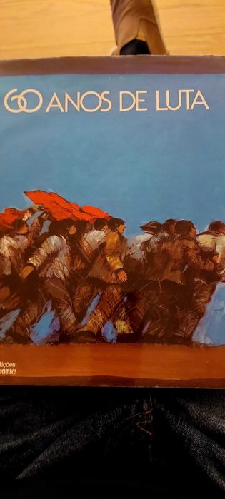 Partido comunista  português  gravuras e livro  dos 60 anos