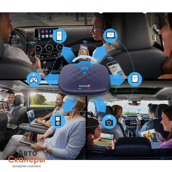 CarlinKit AI Box ULTRA 8gb/128gb - Apple CarPlay и Android Auto