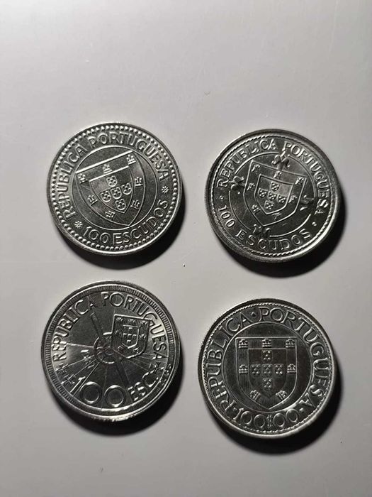 4 Moedas  Série I – “À Descoberta da África” (1987‑1988)