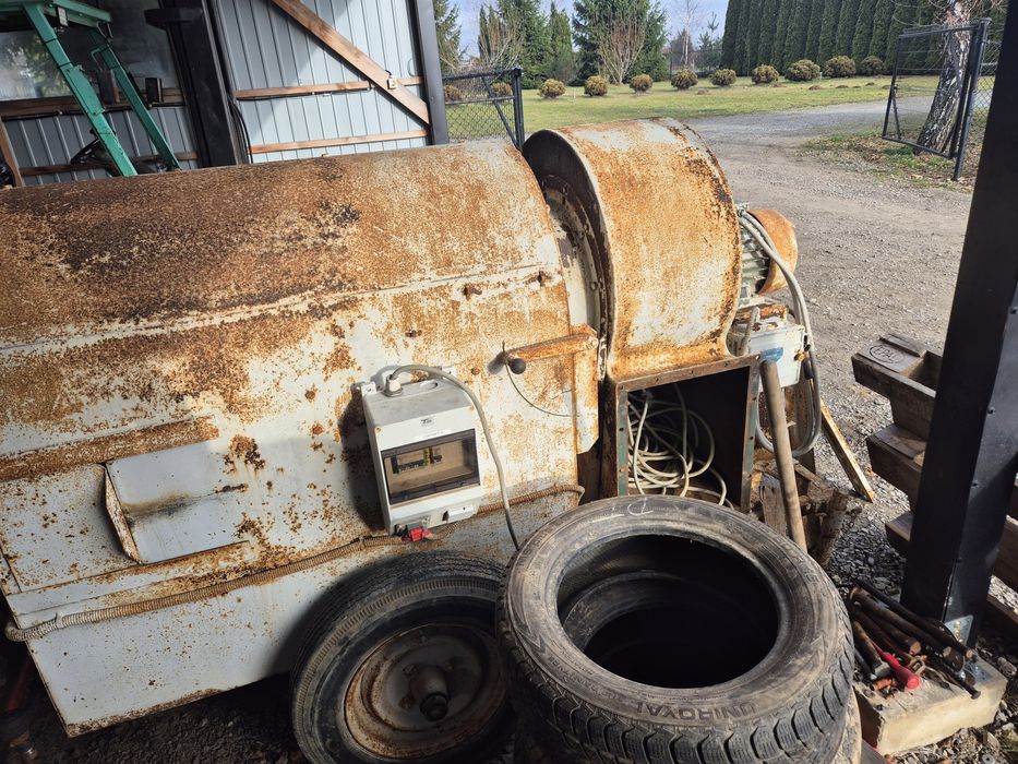 Wentylator do suszarni zboża, kukurydzy