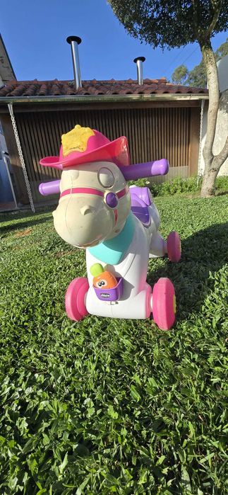 Cavalinho para criança - com rodas + baloiço