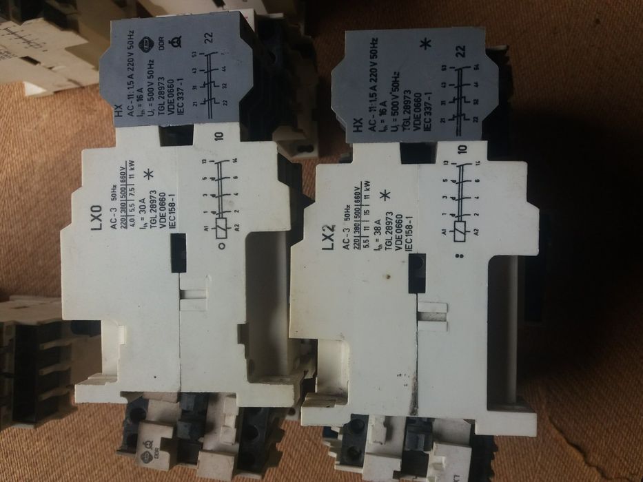 Пускатель LX0,  LX2  РДК