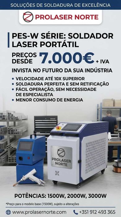 Maquina Solda Laser 1500W