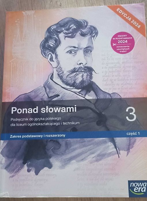 Ponad słowami klasa 3, edycja 2024 cz1