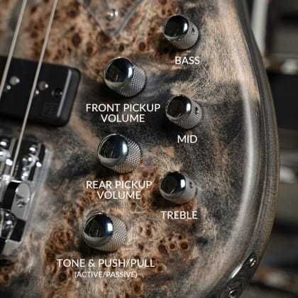 Cort GB Modern 4 OPCG W/CASE 4-strunowa gitara basowa z pokrowcem