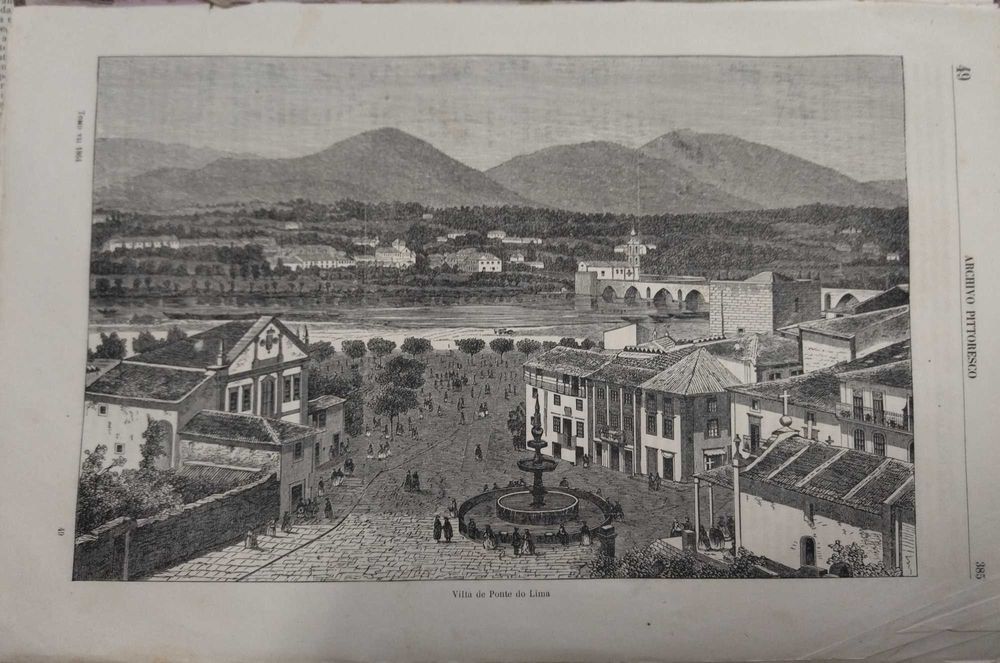 Archivo Pittoresco Volume VII, 1864, Livro antigo