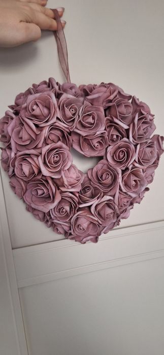 Serce zawieszka na drzwi ścianę itp