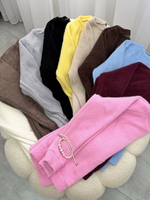 Теплі кофти з альпаки