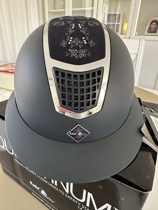 Kask FairPlay Quantinum Fleur W-V, granat