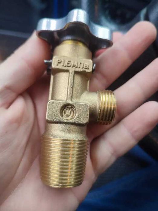 Кран газовый ВБ-2 (Латунь) - Кран газовый ВБ-2 (Латунь)