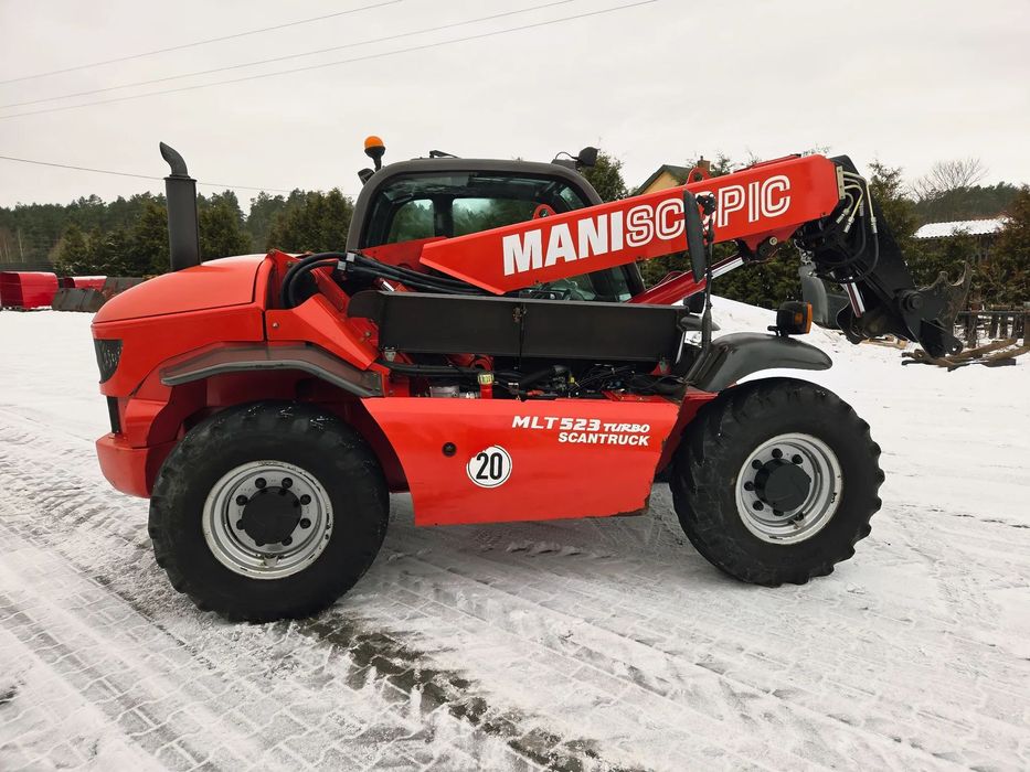 Manitou MLT 523 526 625 JCB 520 526 527  Świeżo Sprowadzona Ładowarka z Niemiec MANITOU MLT 523 Orginał!!!