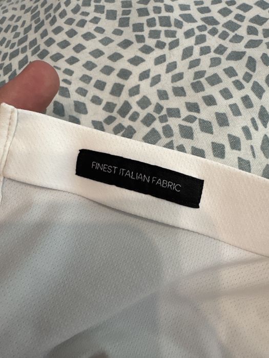 Nowa męska biała koszula Boss S