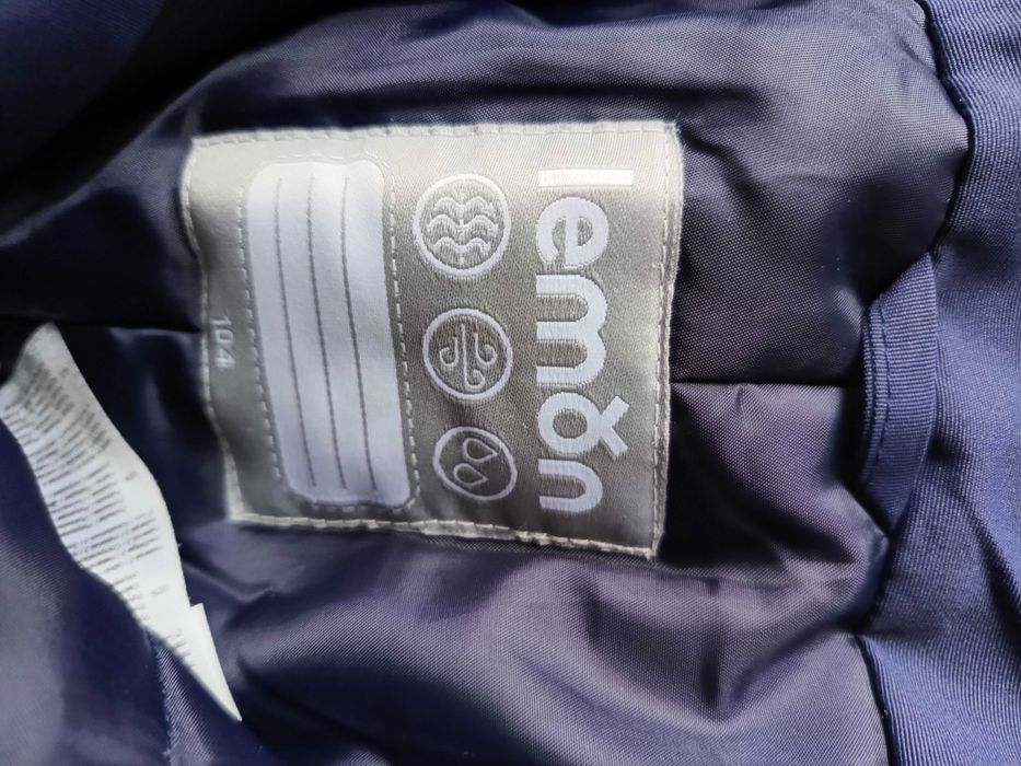 Spodnie zimowe Coccodrillo Lemon rozmiar 104 stan bdb