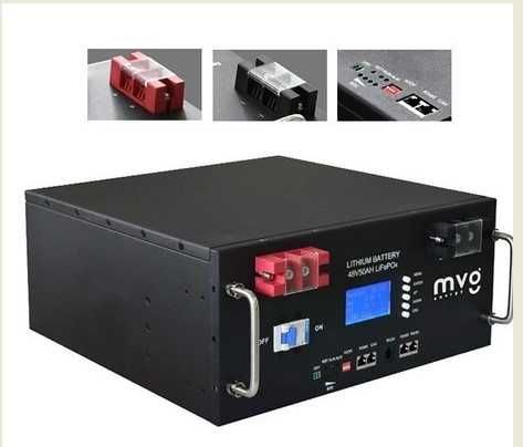 Акумулятор для ДБЖ LiFePO4 на 48В 50Ач MVG Energy літій залізо фосфат