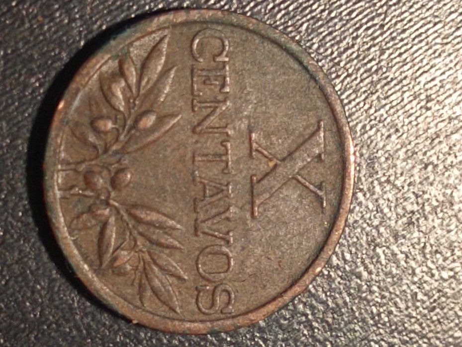 2 moedas de 10 X centavos	- Republica Portuguesa 1967 e  1979	Belas