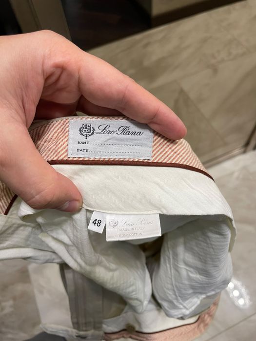 Брюки чоловічі Loro Piana 48