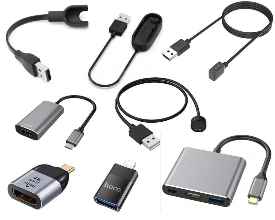 Кабель  220V Блок живлення 12V 5V 6V Адаптер USB Перехідник