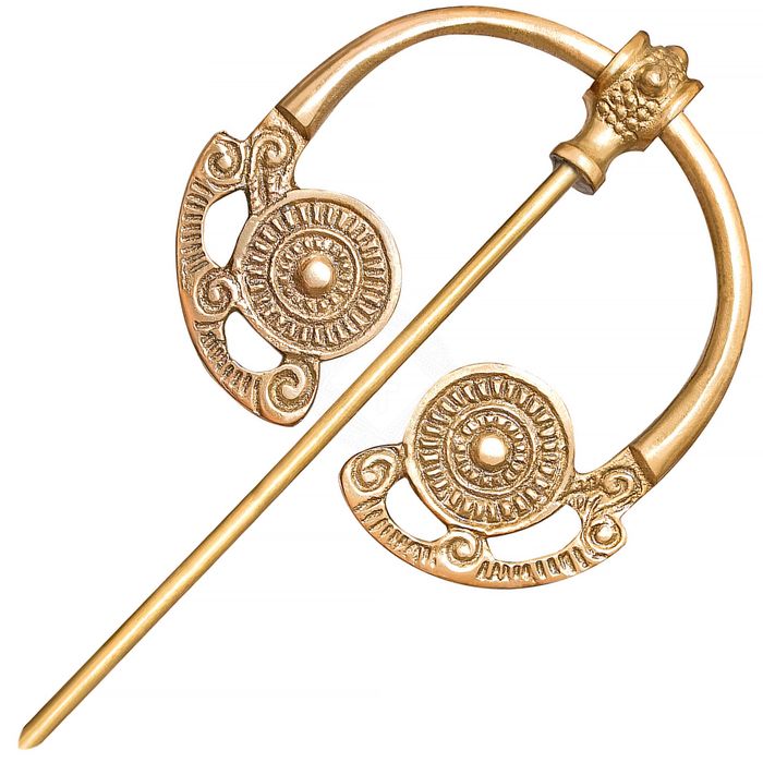 Broszka Goldsborough Fibula. Penannular Broszka