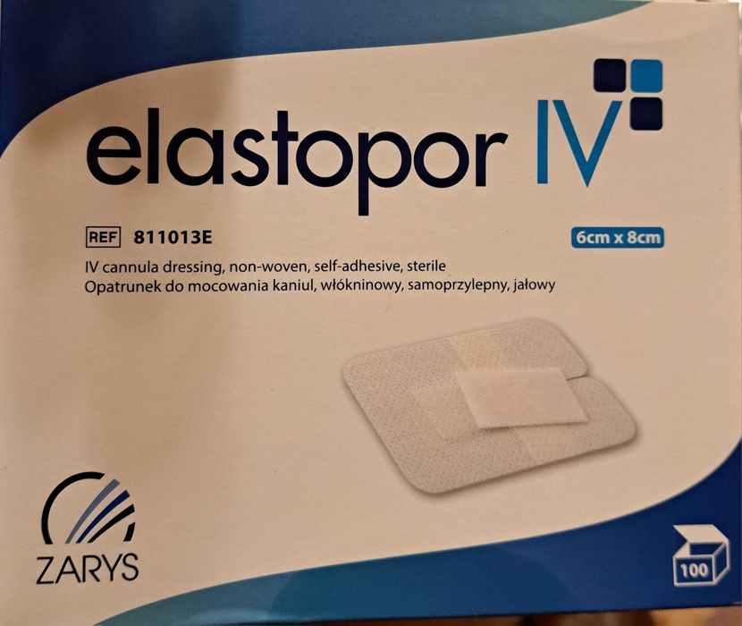OPATRUNEK ELASTOPOR IV 6cm x 8cm 100 szt.