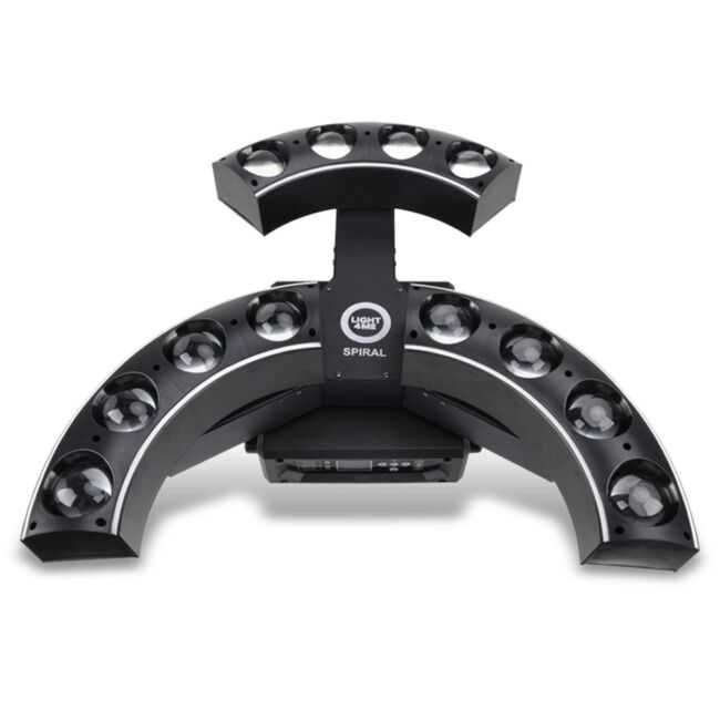 LIGHT4ME SPIRAL ruchomy efekt oświetleniowy LED DMX rotacja 12x20W
