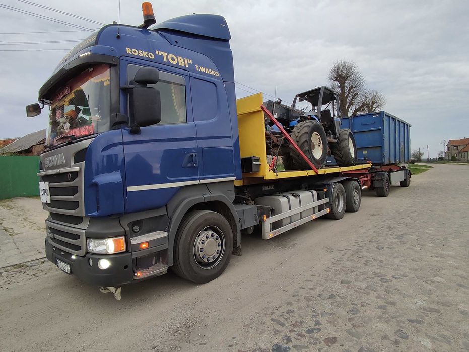 Usługi Transportowe hakowiec  odpadów trocin biomasy  makulatury