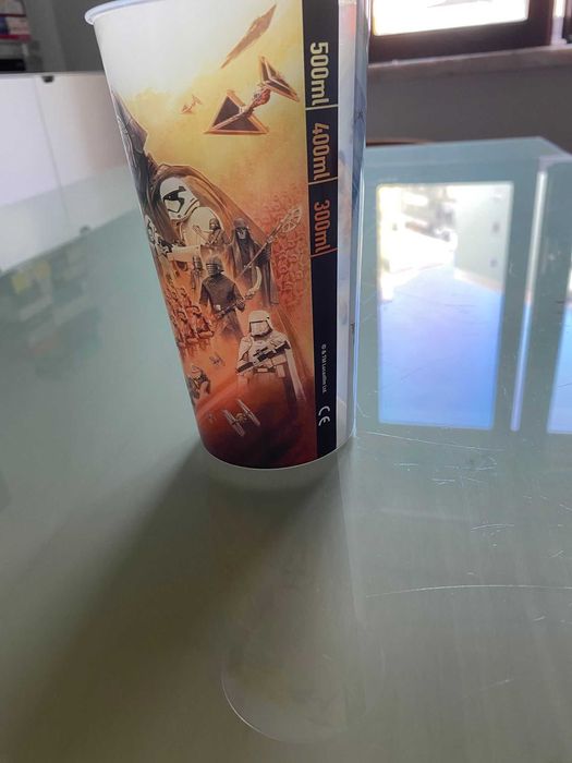 Copo de plástico Star Wars filme The Rise Of Skywalker