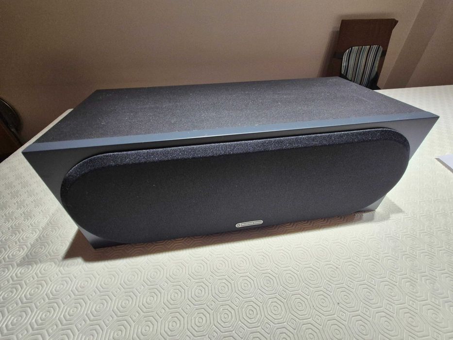 Coluna central "Monitor Audio Bronze C150" – Nova, ~3 semanas de uso
