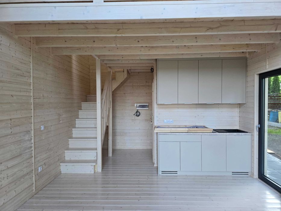 Domek Nowoczesna Stodoła Całoroczny 48m2 Wooden House Stanior