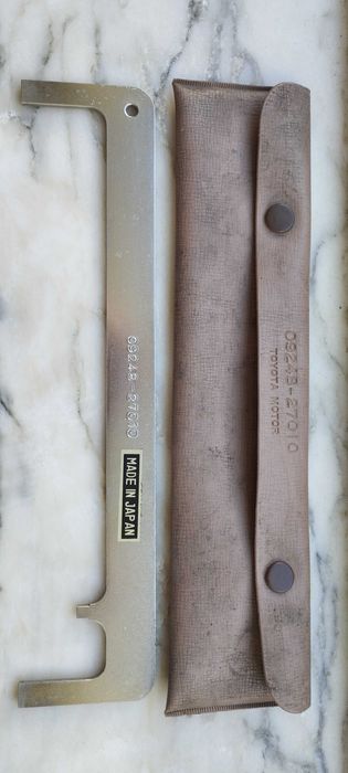 Régua ajuste válvulas Toyota