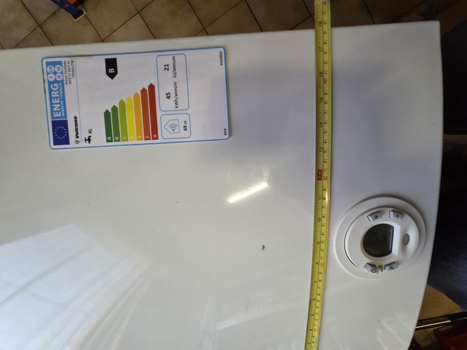 Esquentador 27 litros gas natural novo